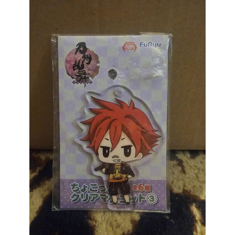 Touken Ranbu -ONLINE- Clear Mascot Acrylic Keychain FuRyu AMU-PRZ7160 Prize